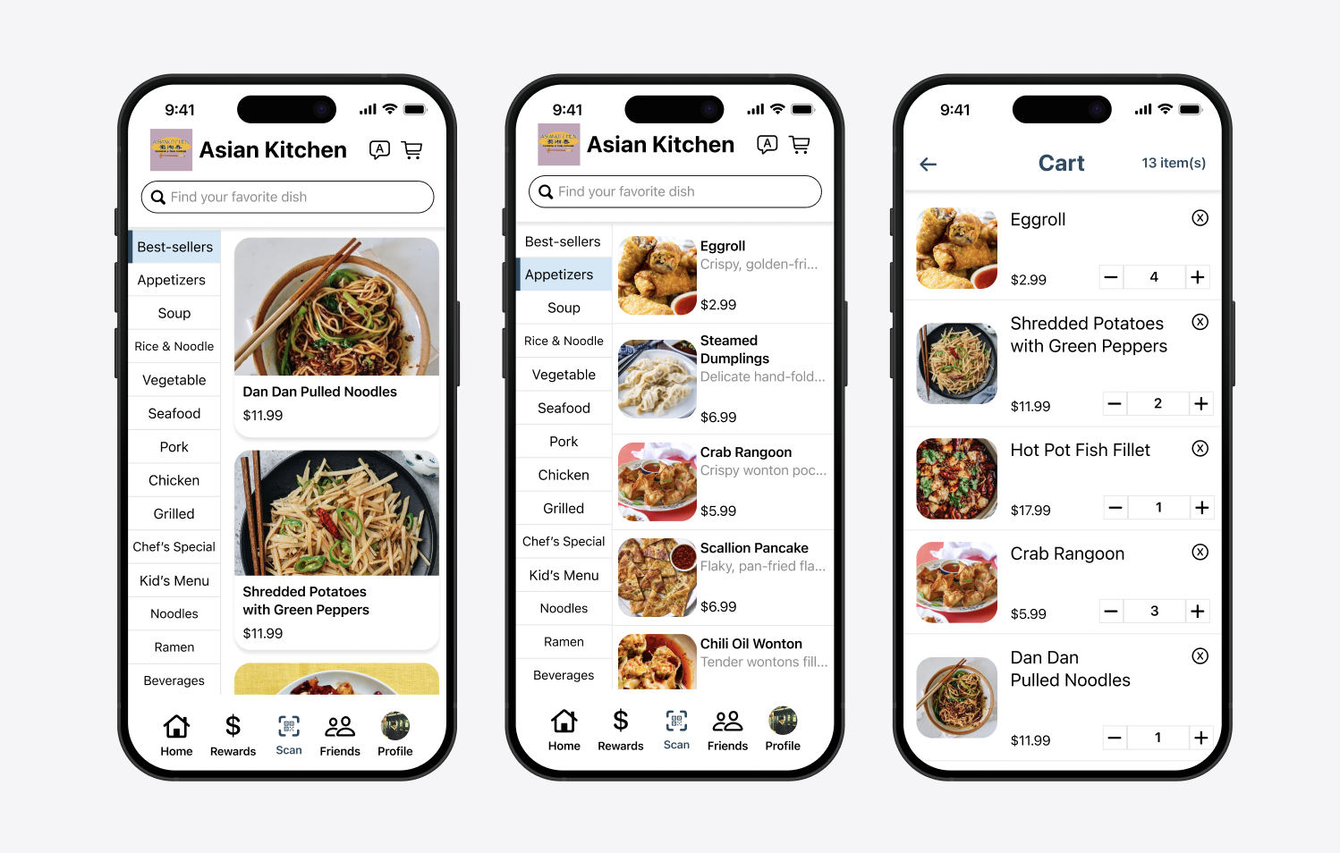 Bite Menu
